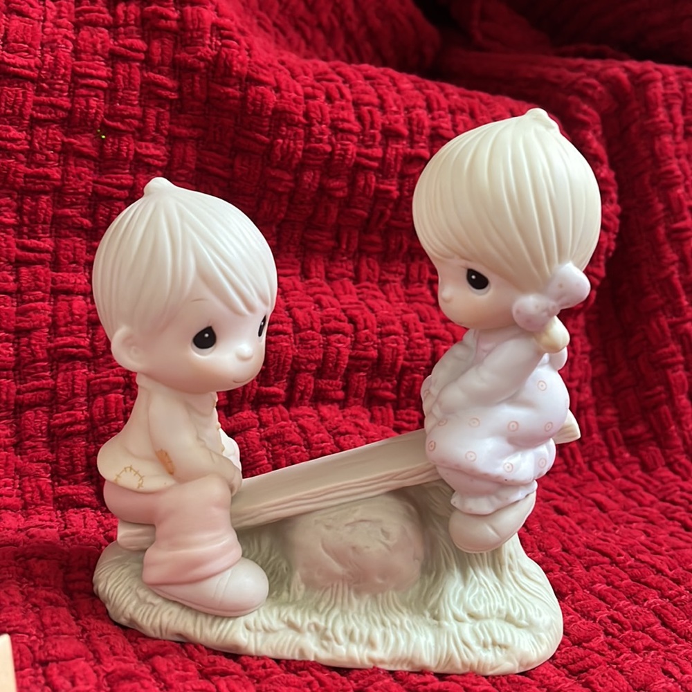 Precious Moments “Love Lifted Me” Collectible Figurine